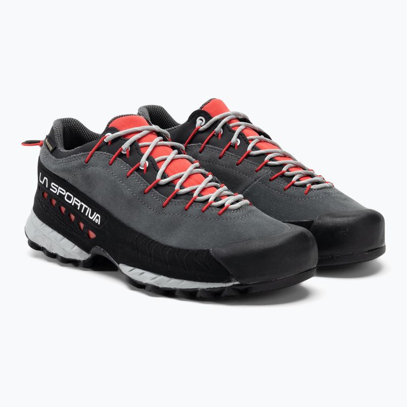 Moteriški trekingo batai La Sportiva TX4 GTX carbon/hibiscus 4