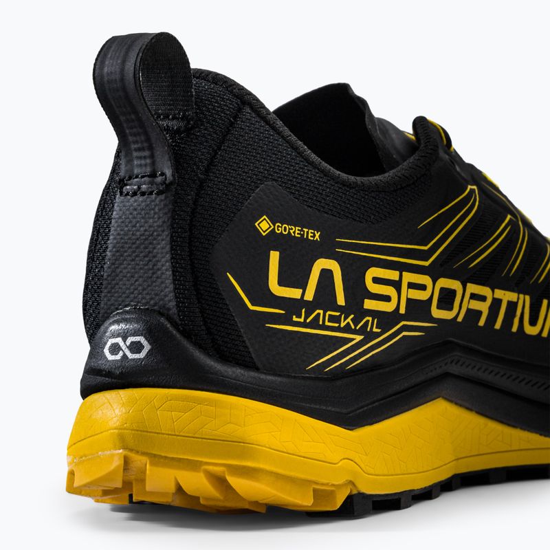 Vyriški La Sportiva Jackal GTX žieminiai bėgimo bateliai black/yellow 46J999100 10