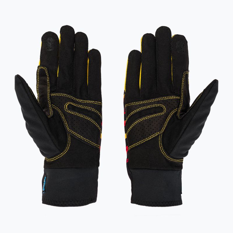LaSportiva Skimo Race vyriškos slidinėjimo pirštinės geltonos ir juodos spalvos Y43999100_L 2