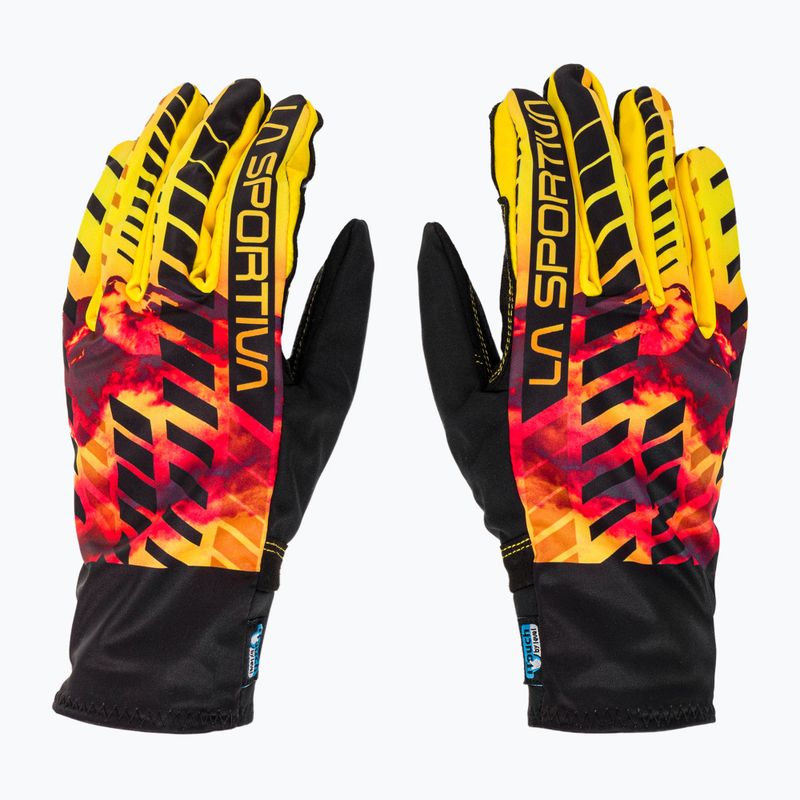 LaSportiva Skimo Race vyriškos slidinėjimo pirštinės geltonos ir juodos spalvos Y43999100_L 3