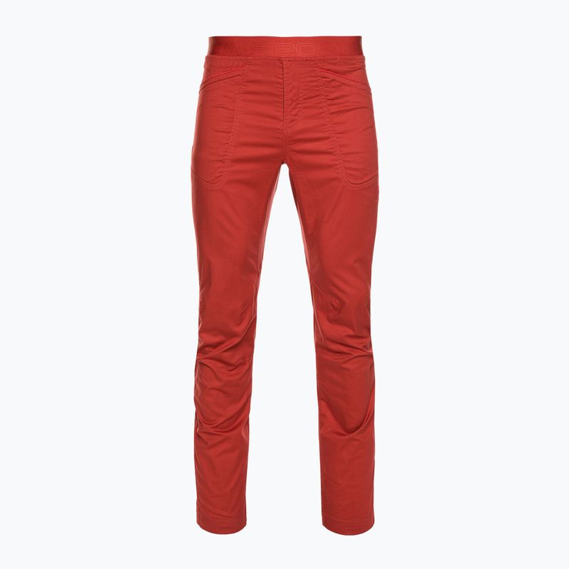 Vyriškos La Sportiva Roots alpinistinės kelnės oranžinės H95313314B