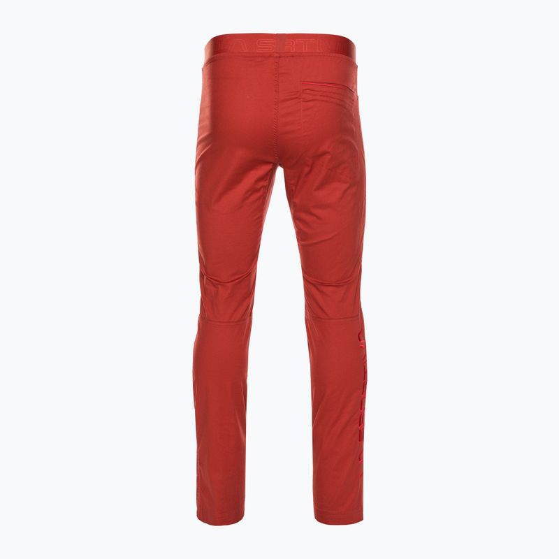 Vyriškos La Sportiva Roots alpinistinės kelnės oranžinės H95313314B 2