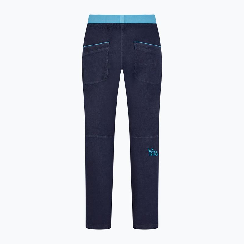Vyriškos La Sportiva Cave Jeans alpinistinės kelnės tamsiai mėlynos H97610624 2