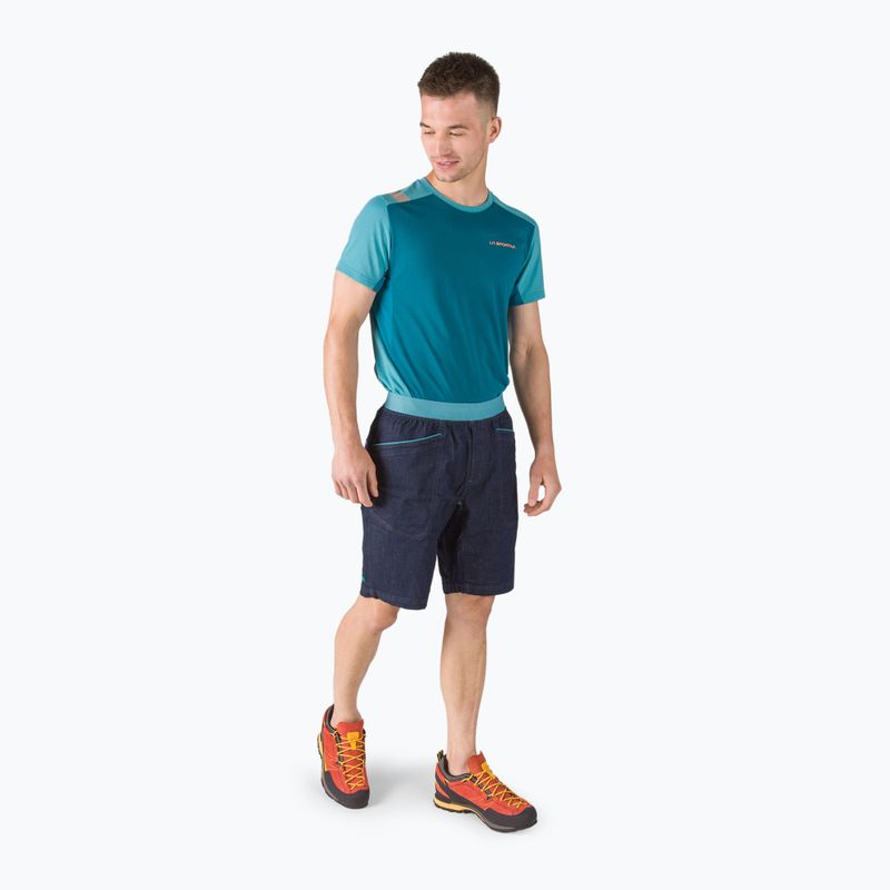 Vyriški La Sportiva Mundo šortai laipiojimui tamsiai mėlyni N42610624 2