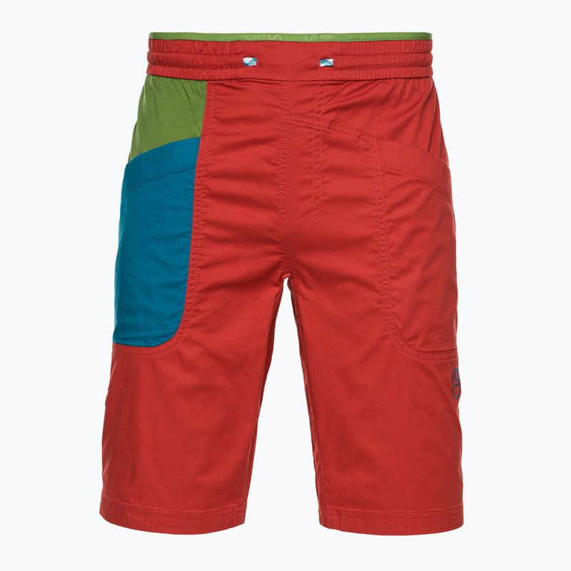 Vyriški La Sportiva Bleauser alpinistiniai šortai raudoni N62313718