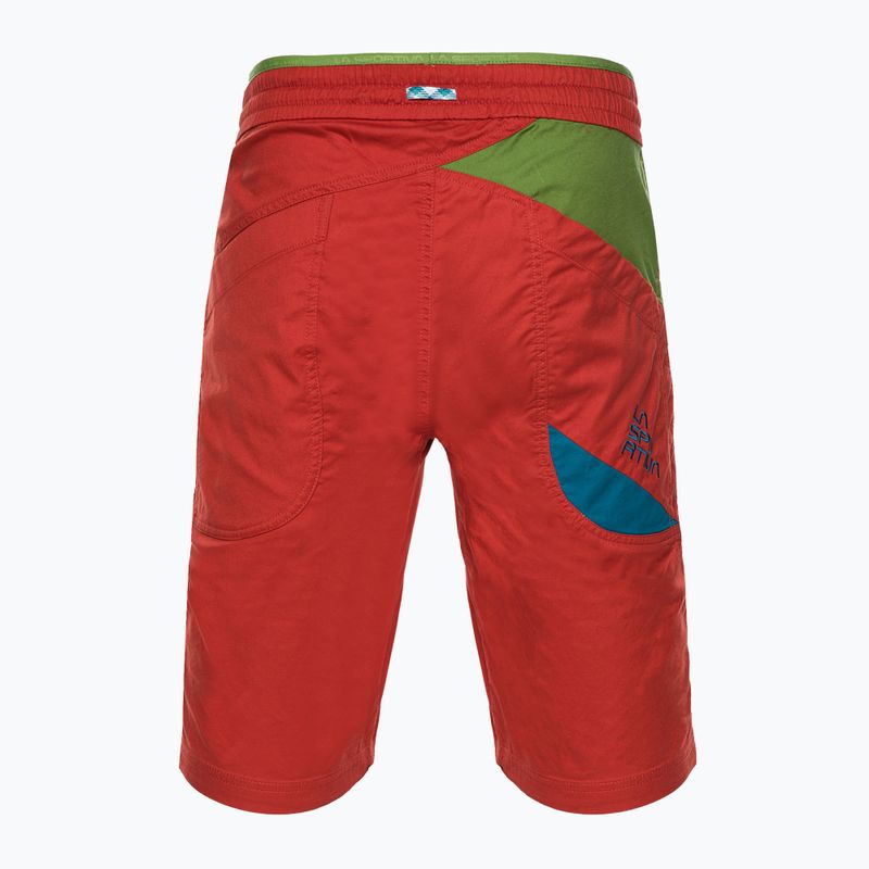 Vyriški La Sportiva Bleauser alpinistiniai šortai raudoni N62313718 2