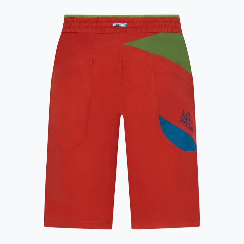 Vyriški La Sportiva Bleauser alpinistiniai šortai raudoni N62313718 6