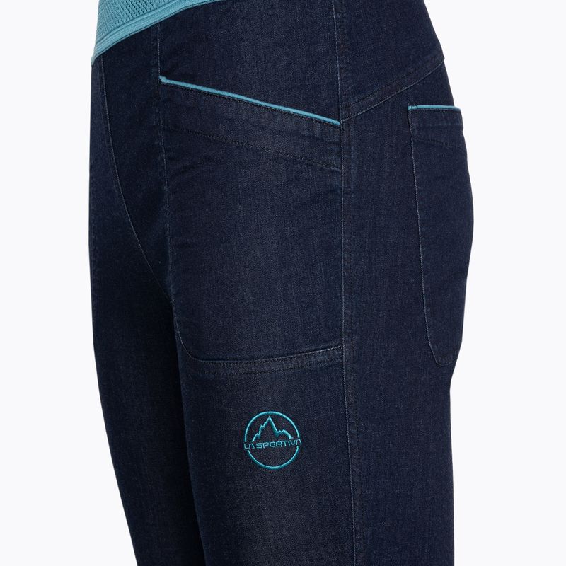La Sportiva moteriškos žygio kelnės Miracle Jeans jeans/topaz 3