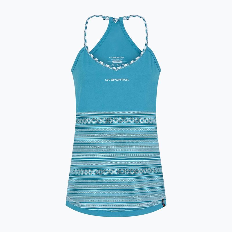 Moteriški laipiojimo marškinėliai La Sportiva Dance Tank blue O42624624