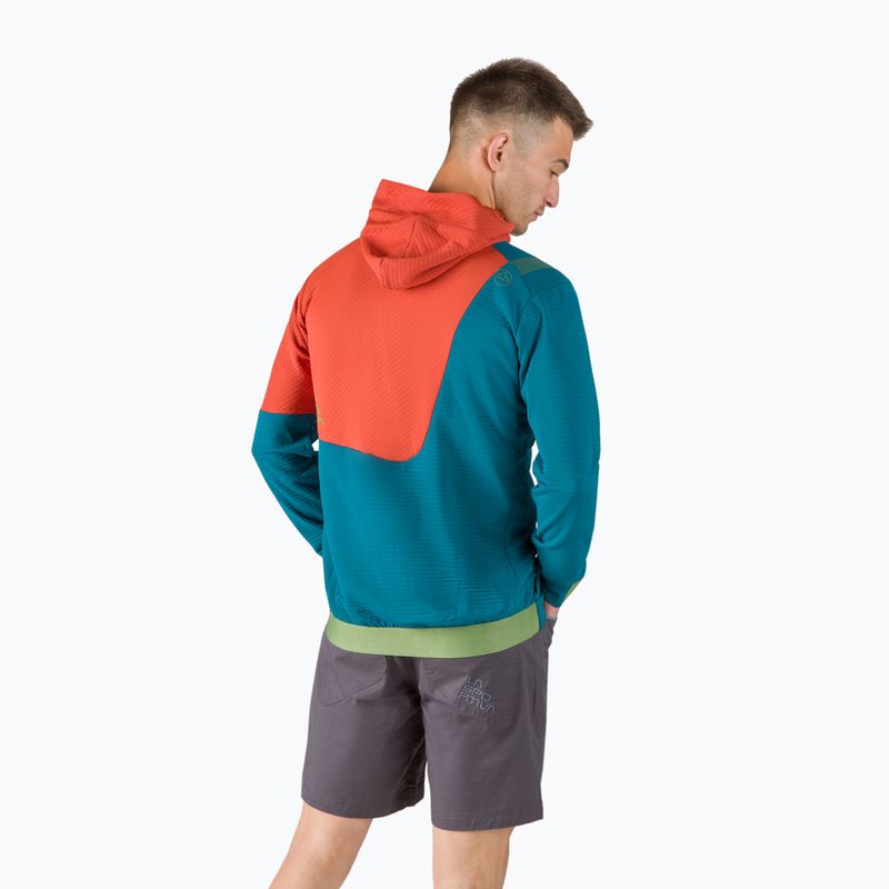 Vyriški džemperiai La Sportiva Mood Hoody blue-orange N71623313 3
