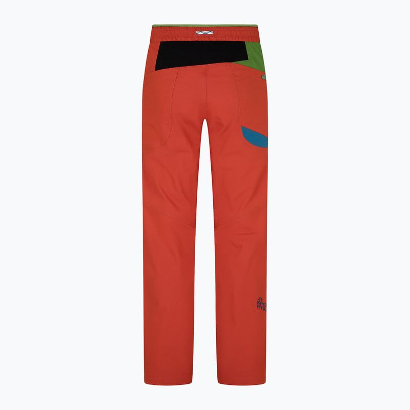 La Sportiva vyriškos alpinistinės kelnės Fuente red N69313718 7