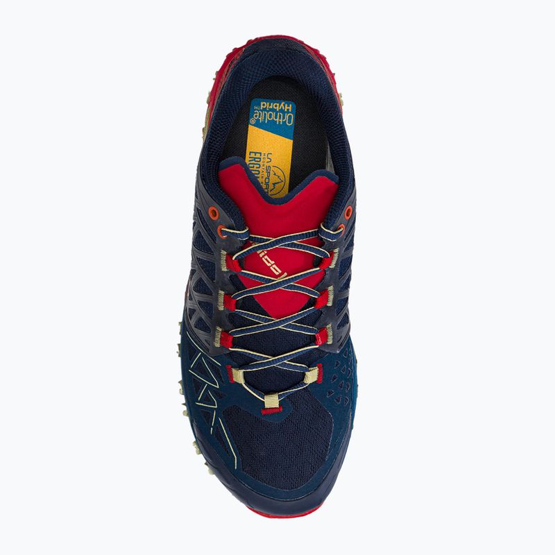La Sportiva Bushido II GTX vyriški bėgimo bateliai tamsiai mėlyna ir raudona 46Y629317 6
