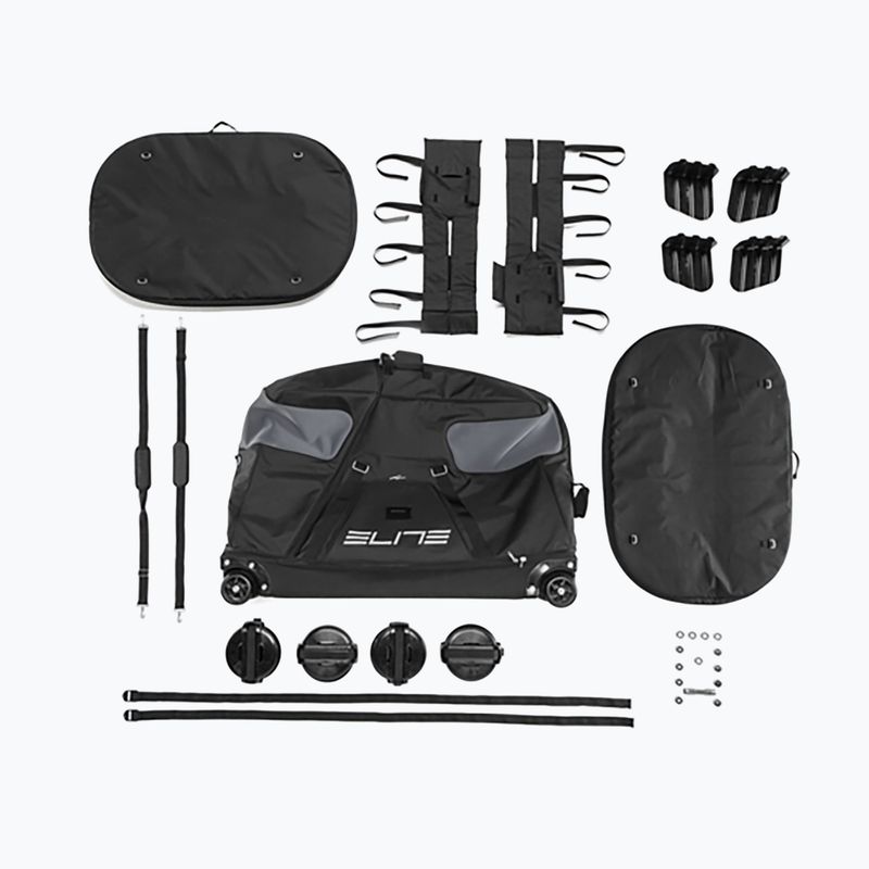 Dviračio krepšys Elite Borson black/grey 4