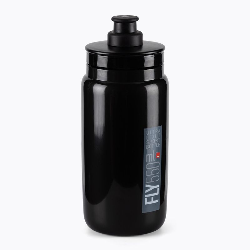 Elite FLY dviračių butelis juodai pilkas EL01604308