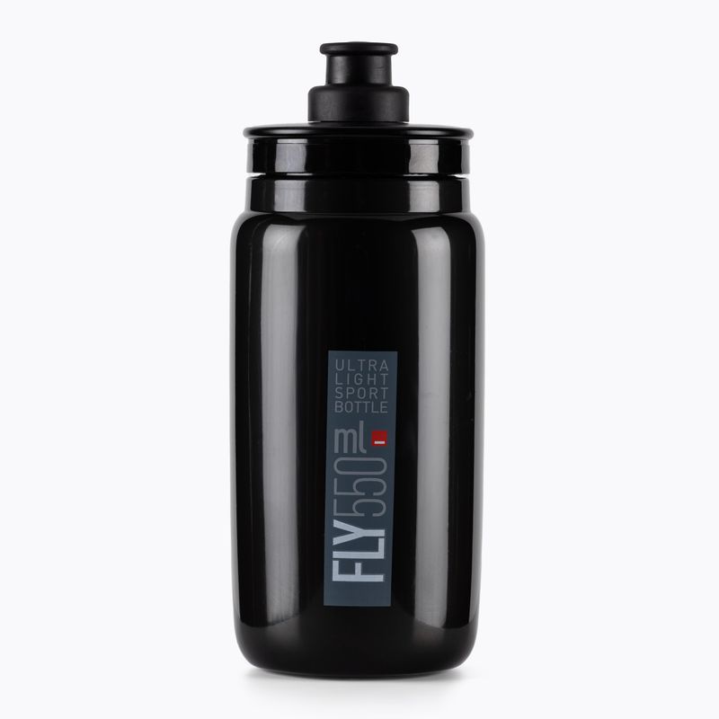 Elite FLY dviračių butelis juodai pilkas EL01604308 2