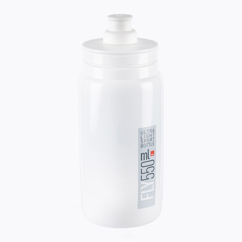 Elite FLY dviračių butelis baltos ir pilkos spalvos EL01604309