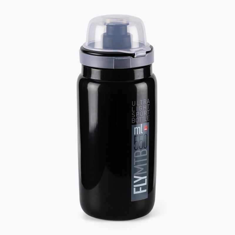 Elite FLY MTB dviračių butelis juodai pilkas EL01604311