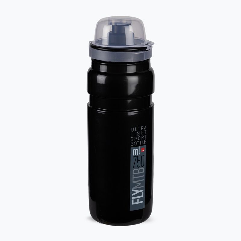 Elite FLY MTB dviračių butelis juodas/pilkas EL0160753