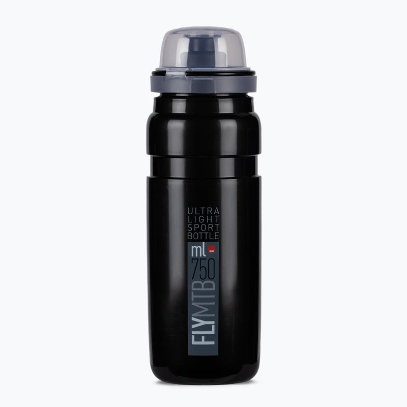 Elite FLY MTB dviračių butelis juodas/pilkas EL0160753 2
