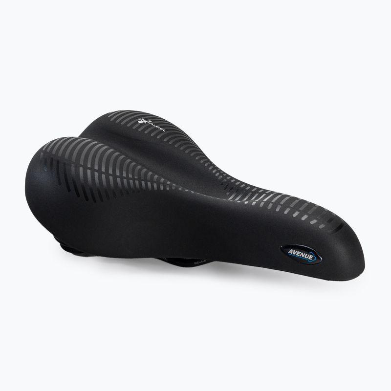 Selle Royal Classic Moderate 60st vyriškas elastomerinis gelinis dviratininko balnelis. Avenue black 8466HGCA38096