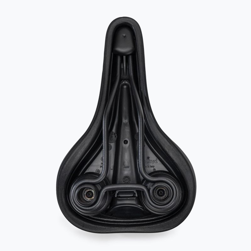 Selle Royal Classic Moderate 60st vyriškas elastomerinis gelinis dviratininko balnelis. Avenue black 8466HGCA38096 4
