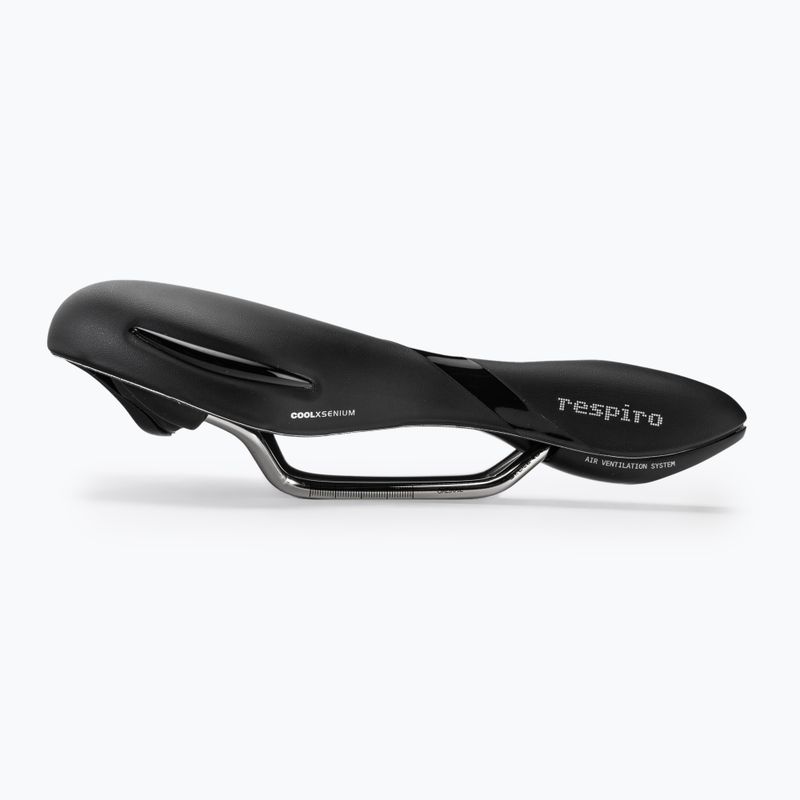 Selle Royal Respiro Soft Athletic dviratininko balnelis 45 laipsnių juodos spalvos 5130HRTB391L4 2