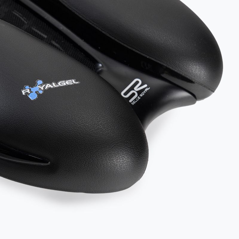Selle Royal Respiro Soft Athletic dviratininko balnelis 45 laipsnių juodos spalvos 5130HRTB391L4 5