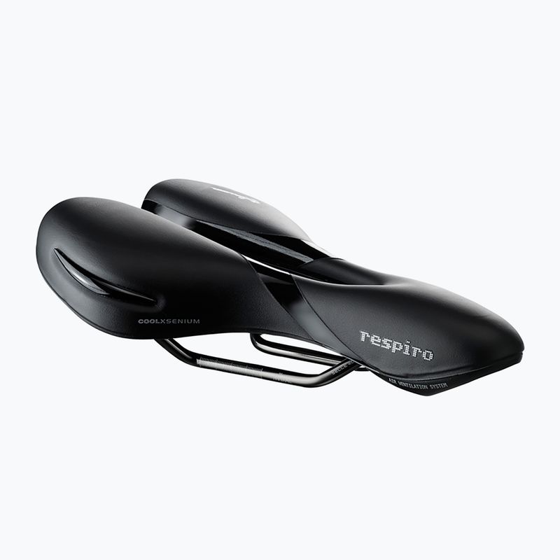 Selle Royal Respiro Soft Athletic dviratininko balnelis 45 laipsnių juodos spalvos 5130HRTB391L4 6