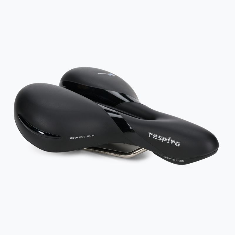 Moteriškas dviračio balnelis Selle Royal Respiro Soft Moderate 60st. juodas 5131DETB091L4