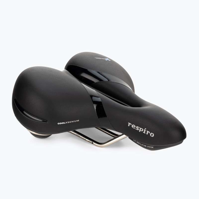 Selle Royal Respiro Soft Relaxed 90st dviratininko balnelis juodas 5132DETB091L4