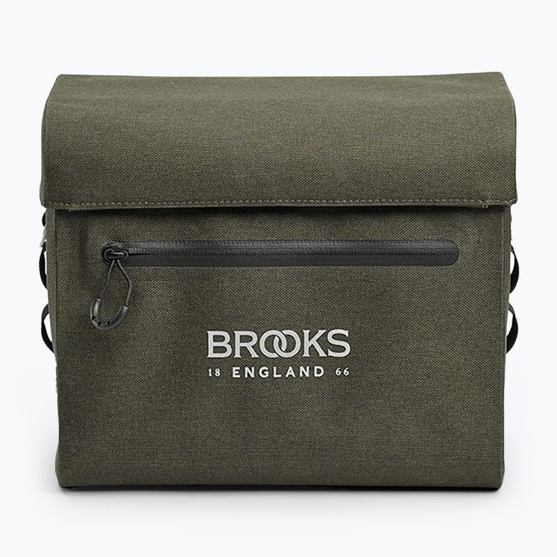 Dviračio krepšys ant vairo Brooks England Scape Case 8 l mud green 2