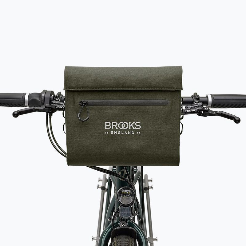 Dviračio krepšys ant vairo Brooks England Scape Case 8 l mud green 6