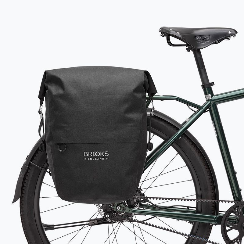Dviračio krepšys Brooks England Scape Pannier Large 18-22 l black 6