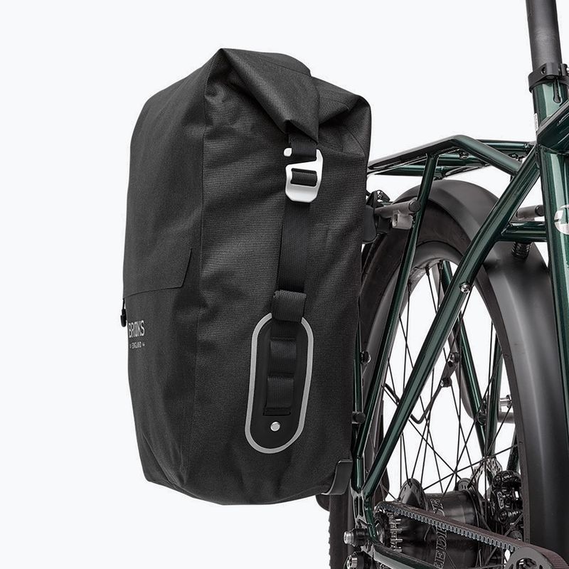 Dviračio krepšys Brooks England Scape Pannier Large 18-22 l black 7