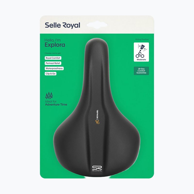 Dviračio balnelis Selle Royal Explora Moderate 60St. black 4
