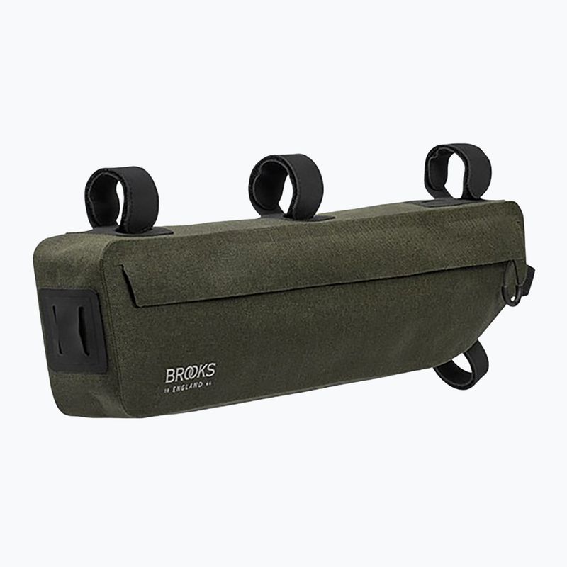Dviračio krepšys ant rėmo Brooks England Scape 3,5 l mud green 2