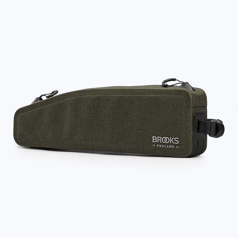 Dviračio krepšys ant rėmo Brooks England Scape Long Top 1,5 l mud green 2