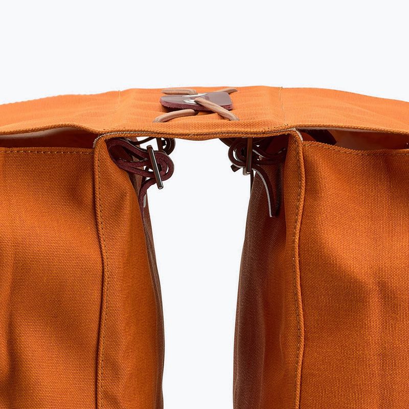 Dviračio krepšys Brooks England Brick Lane Panniers 30 l gooseback/maroon 4