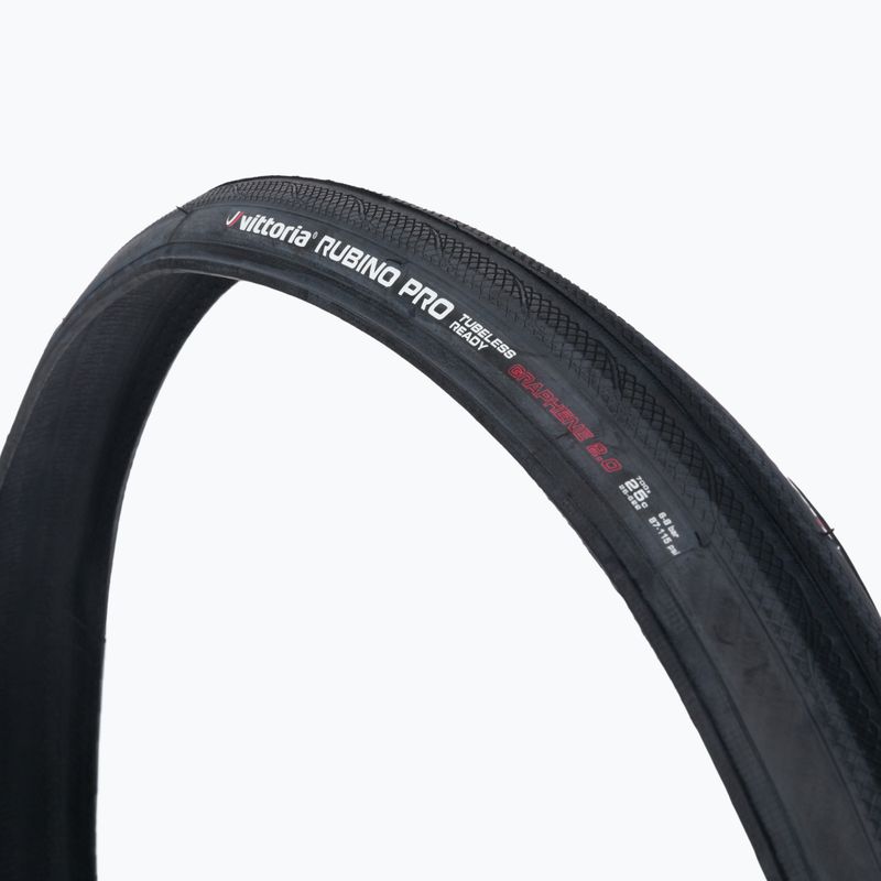 Dviračio padanga Vittoria Rubino Pro TLR G2.0 700 x 28C juoda 3