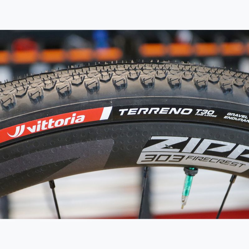Dviračio padanga Vittoria Terreno T30 G2.0 TLR Gravel Endurance 700x37c black/brown 8