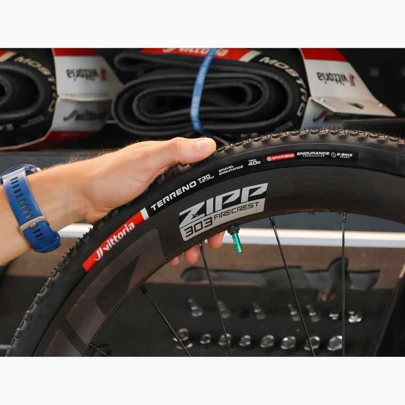 Dviračio padanga Vittoria Terreno T30 G2.0 TLR Gravel Endurance 700x40c black 6