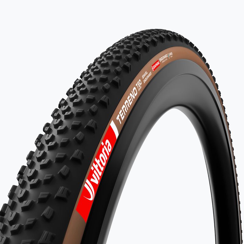 Dviračio padanga Vittoria Terreno T60 G2.0 TLR Gravel Endurance black/brown 2