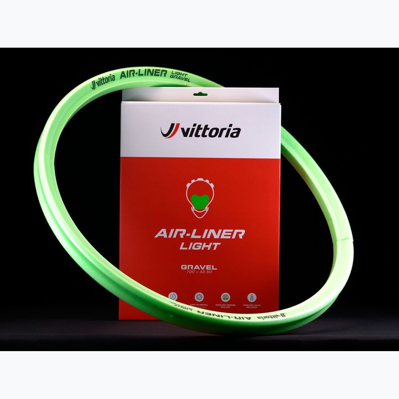 Pradurimo įdėklas Vittoria AirLiner Light Gravel 700 x 37-40C green 2