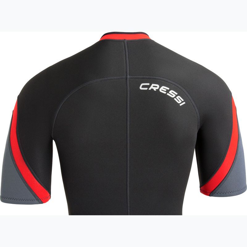 Vyriškas nardymo kostiumas Cressi Playa Shorty 2.5 mm juoda/raudona 8