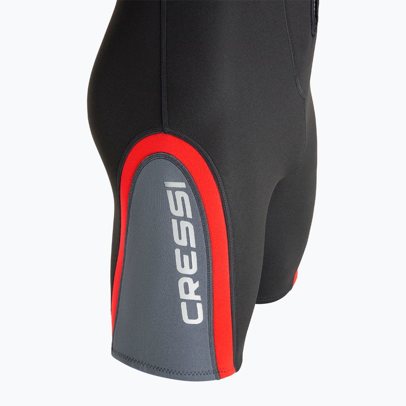 Moteriškas plaukimo hidrokostiumas Cressi Playa Shorty 2.5 mm black/red 10