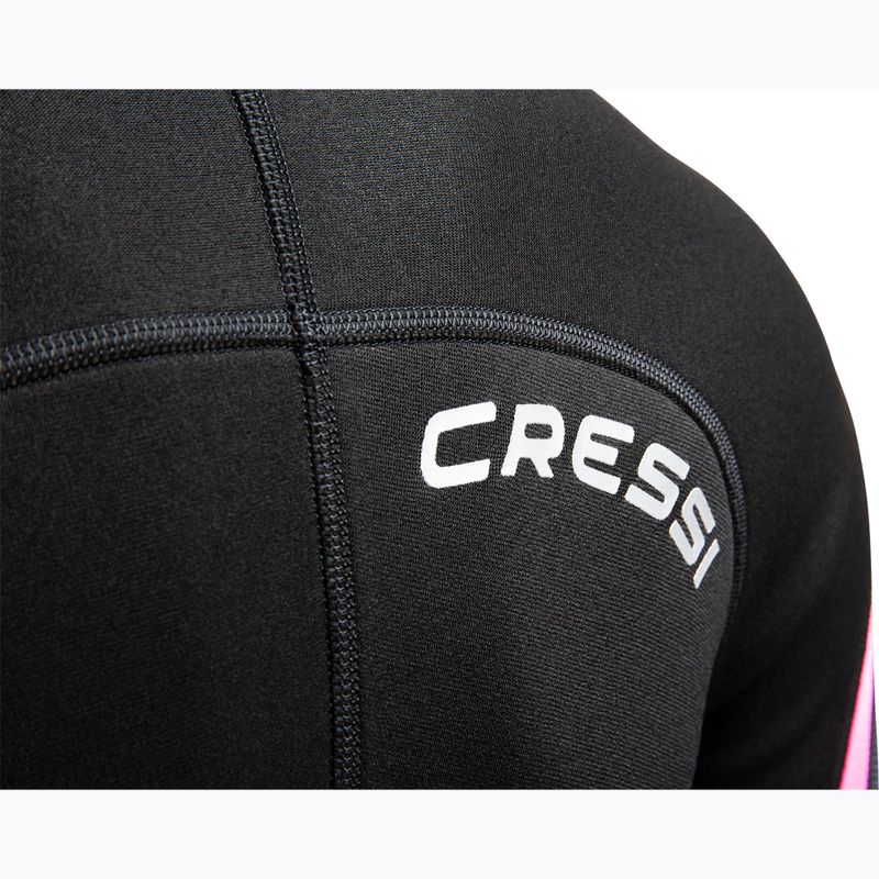 Moteriškas plaukimo hidrokostiumas Cressi Playa Shorty 2.5 mm black/pink 7