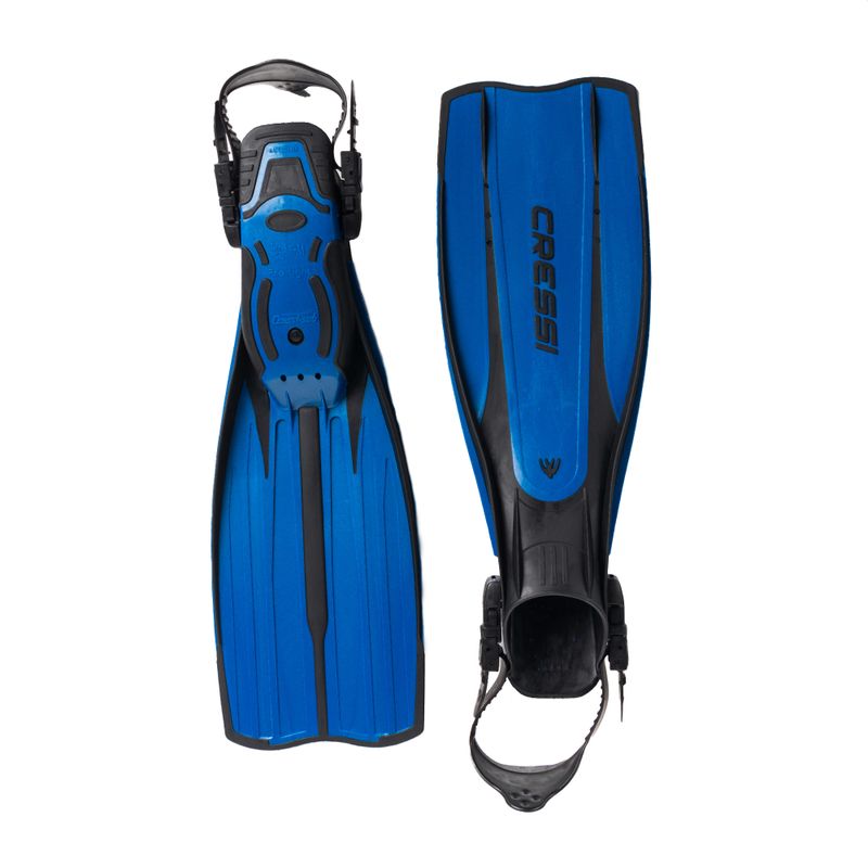 Cressi Pro šviesiai mėlynos spalvos nardymo pelekai BG172038 2