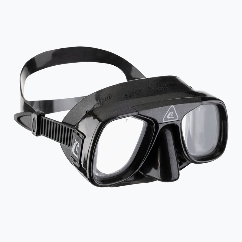 Nardymo kaukė Cressi Superocchio black/black