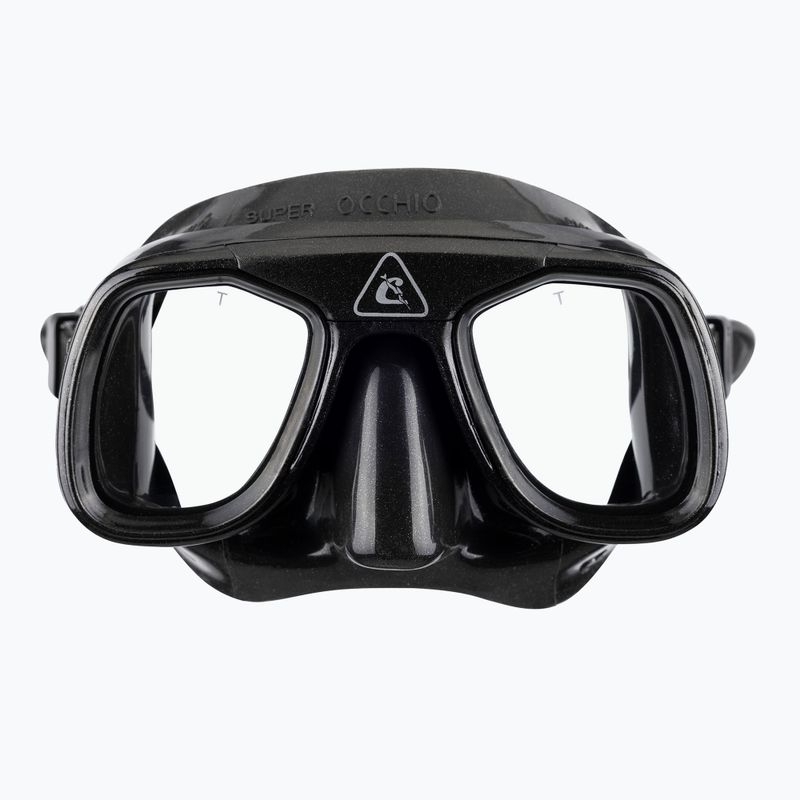 Nardymo kaukė Cressi Superocchio black/black 2