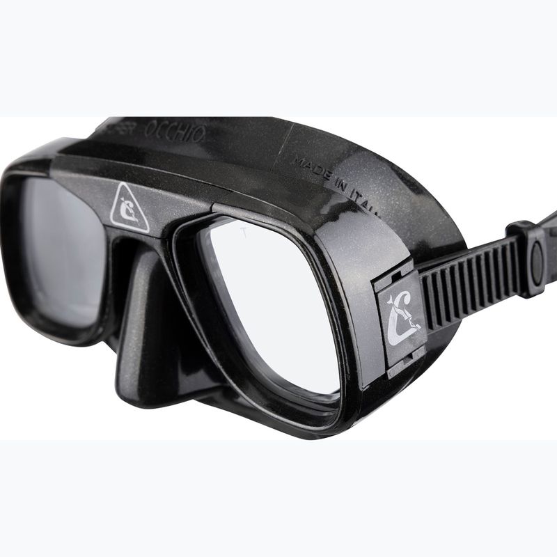 Nardymo kaukė Cressi Superocchio black/black 4